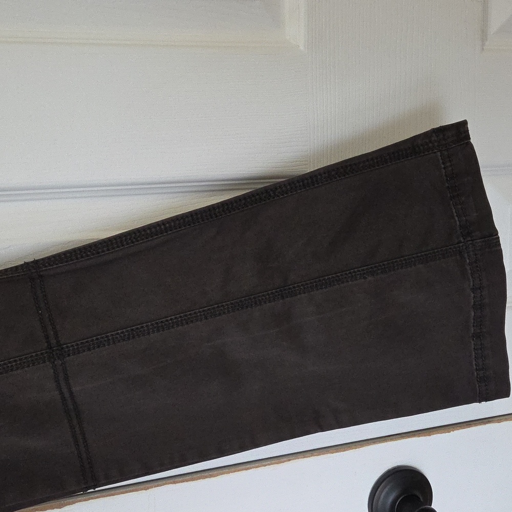MARRAKECH BOOT CUT CARGO UTILITY PANTS DARK BROWN SIZE 28 - Picture 6 of 12
